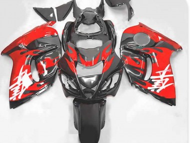 2008-2019 Red and Grey Suzuki GSXR 1300 Fairings