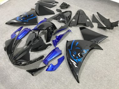 2009-2012 Blue Panther Yamaha R1 Fairings