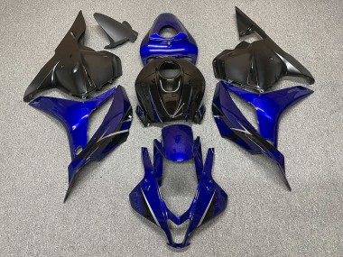 2009-2012 Deep Blue with Black Honda CBR600RR Fairings