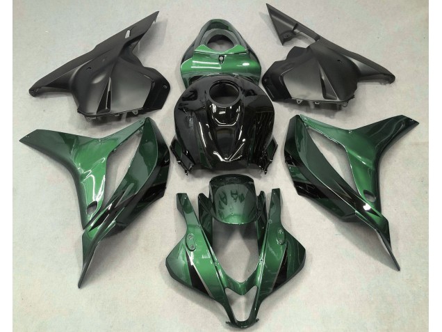 2009-2012 Deep Green with Black Honda CBR600RR Fairings