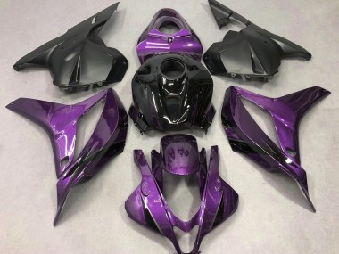 2009-2012 Deep Purple with Black Honda CBR600RR Fairings