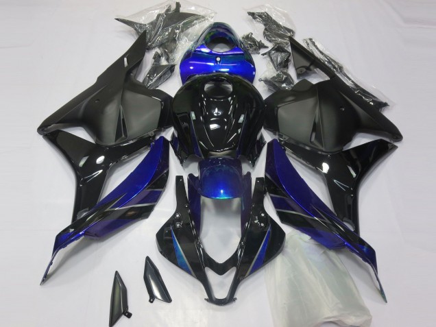 2009-2012 Gloss Blue and Black Honda CBR600RR Fairings