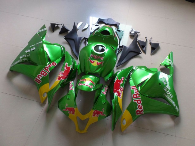 2009-2012 Green Red Bull Honda CBR600RR Fairings