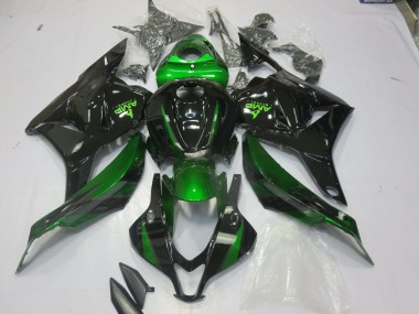 2009-2012 Special Green Gloss Black Honda CBR600RR Fairings