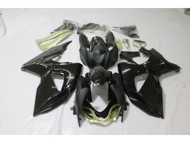 2009-2016 Gloss Black Matte Silver Suzuki GSXR 1000 Fairings