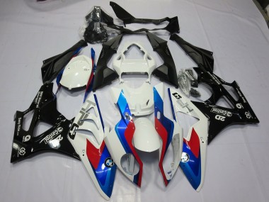 2009-2016 Light Blue and Black BMW S1000RR Fairings