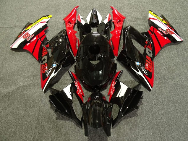 2009-2018 Red Black and White BMW S1000RR Fairings