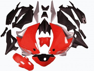 2011-2013 Red and Silver Honda CBR250RR Fairings