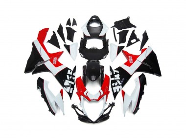 2011-2020 Custom Red and Black with Suzuki GSXR 600-750 Fairings