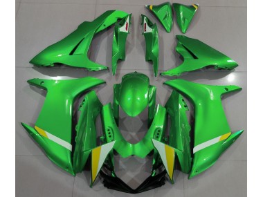 2011-2020 Full Gloss Light Green Suzuki GSXR 600-750 Fairings