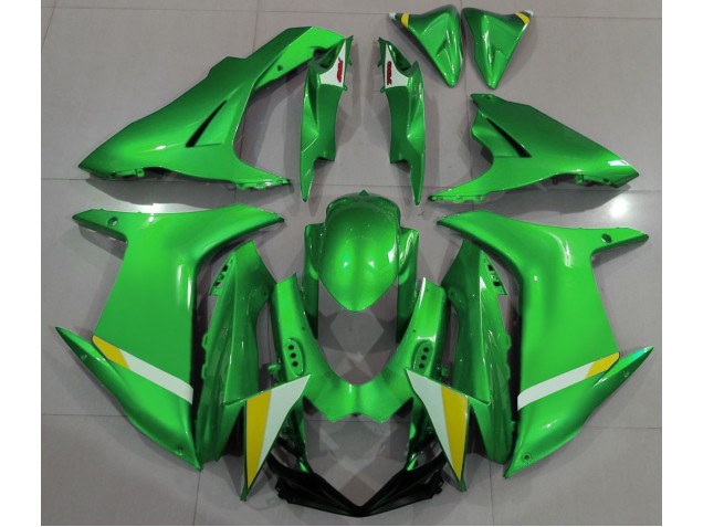 2011-2020 Full Gloss Light Green Suzuki GSXR 600-750 Fairings