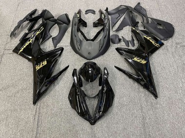 2013-2016 Gloss Black w Gold Triumph Daytona 675 Fairings