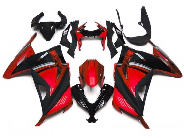 2013-2018 Gloss Red Kawasaki Ninja 300 Fairings