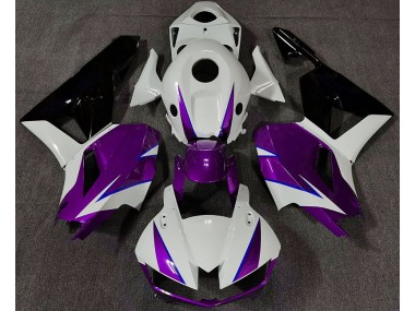 2013-2020 Gloss Purple White and Blue Honda CBR600RR Fairings