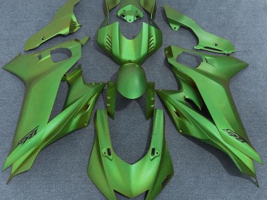 2017-2019 Matte Green Yamaha R6 Fairings