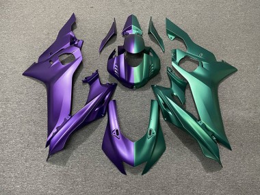 2017-2019 Purple and Green Split Yamaha R6 Fairings