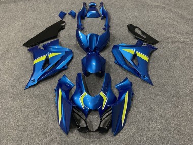 2017-2019 Stock Style Blue Suzuki GSXR 1000 Fairings